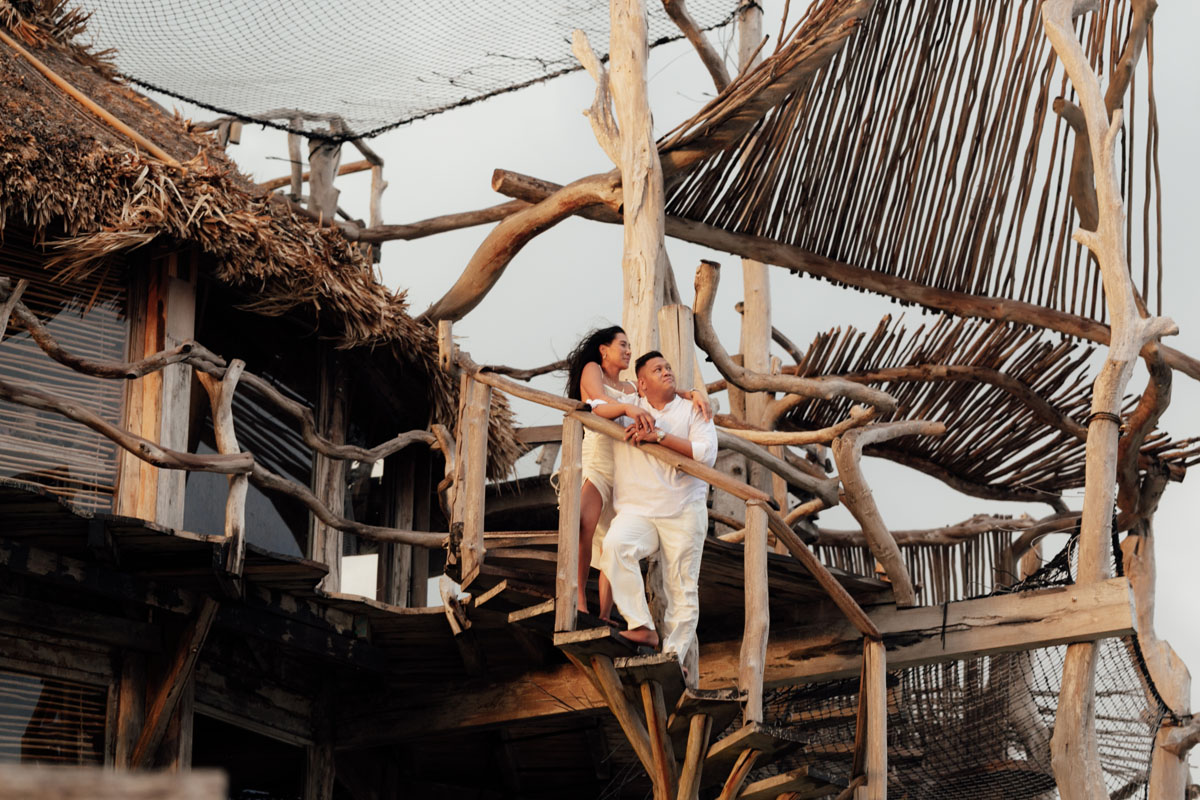 Azulik hotel Tulum Vows Renewal