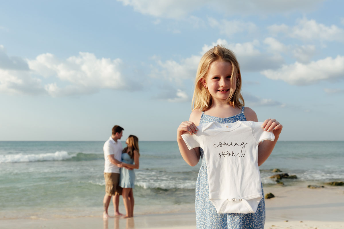 Maternity photoshoot Playa del Carmen