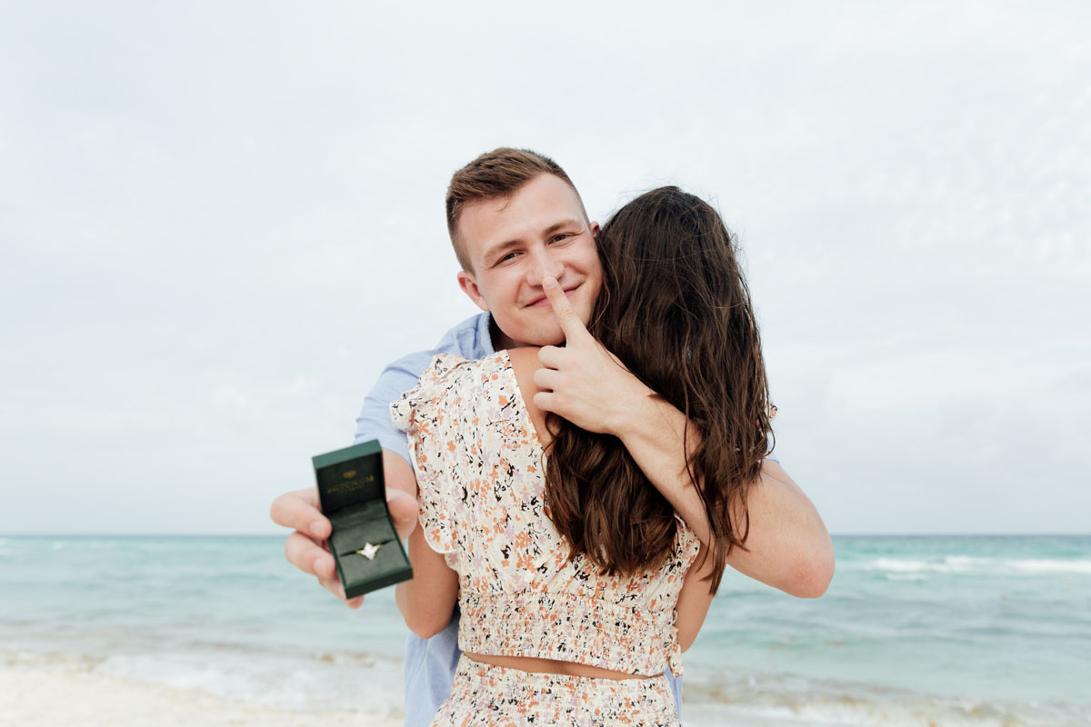 Playa del Carmen Surprise proposal