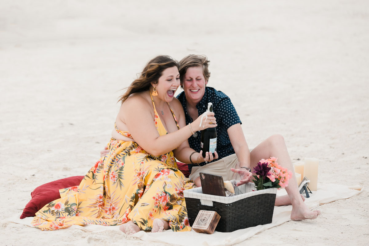 Puerto Morelos Surprise Proposal Photography